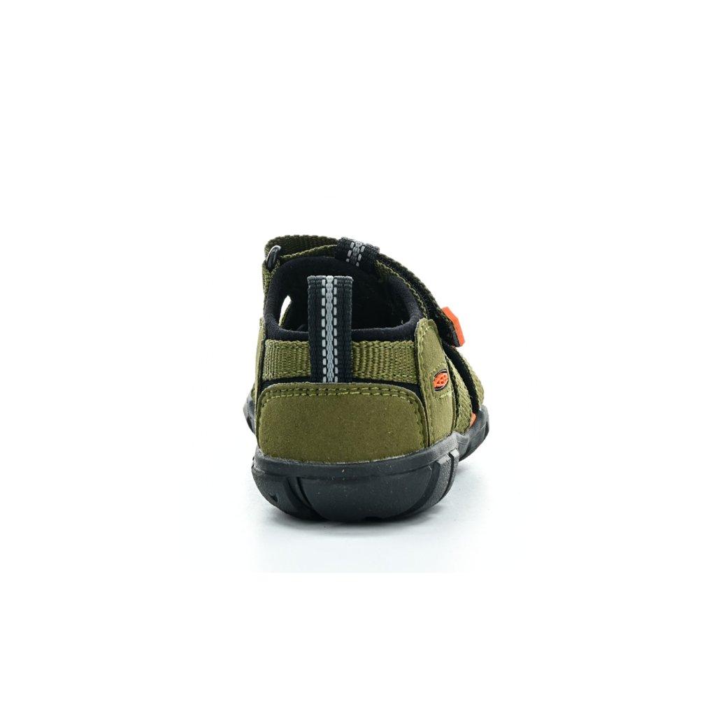 Keen Seacamp Dark Olive/Gold Flame (CNX) Sandalen