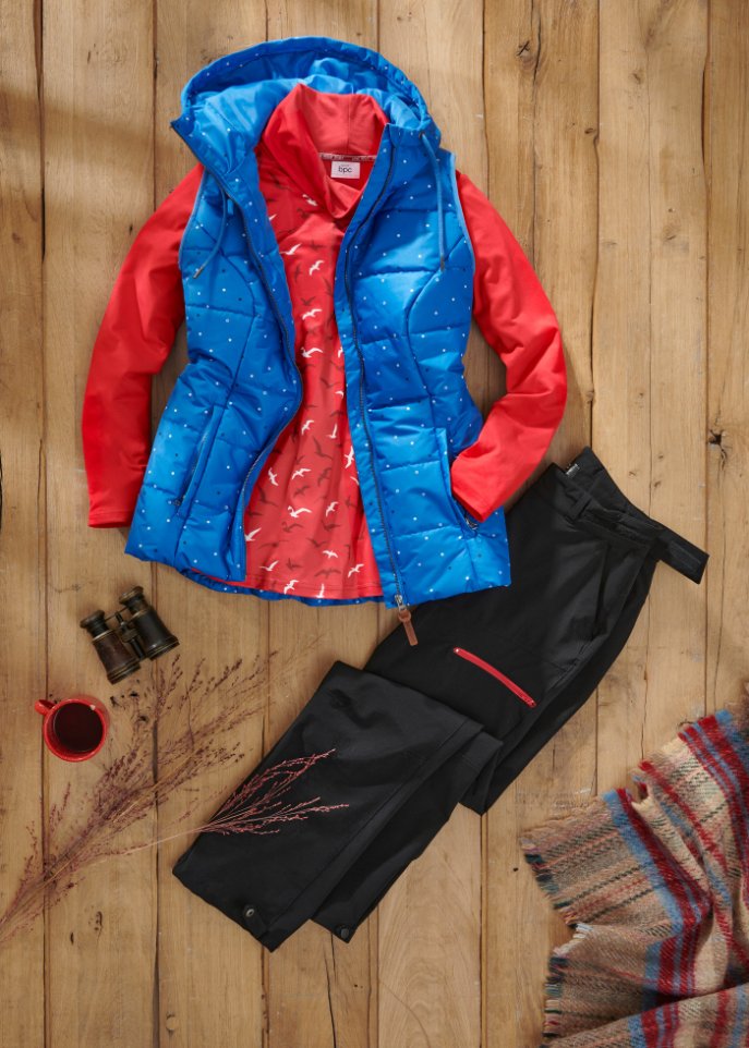 Stretch-Softshell-Hose mit Taschen, wasserabweisend