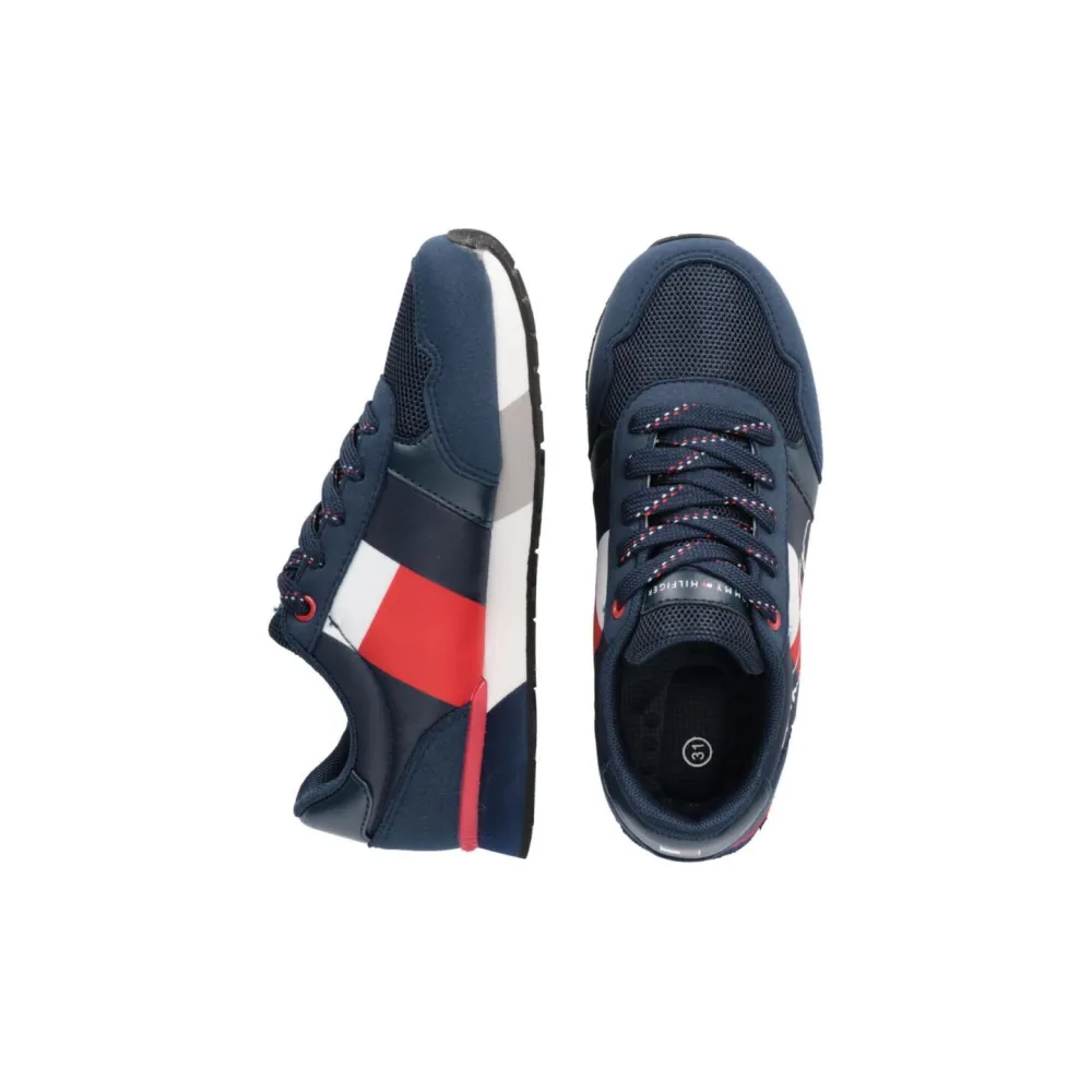 Tommy Hilfiger Low Cut Lace Up T3B4-32239-1040-800 / blau