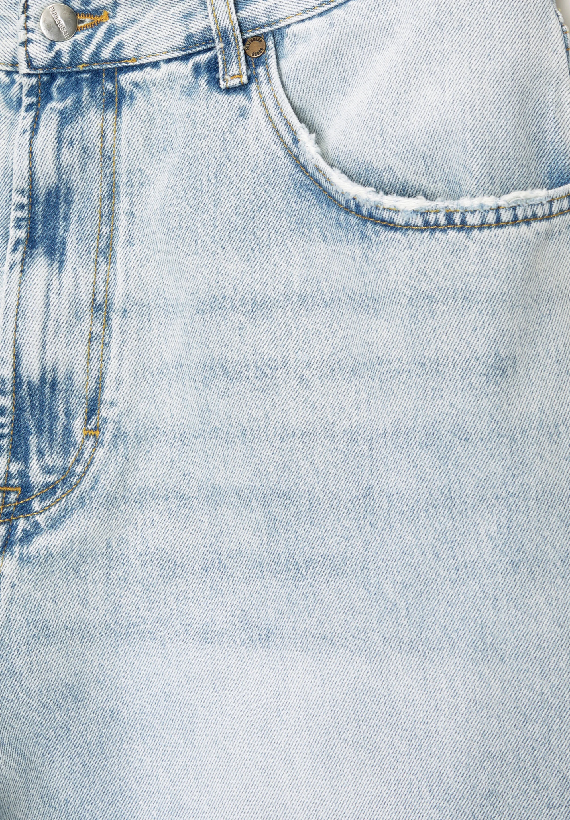 PULL&BEAR SKATER - Shorts vaqueros