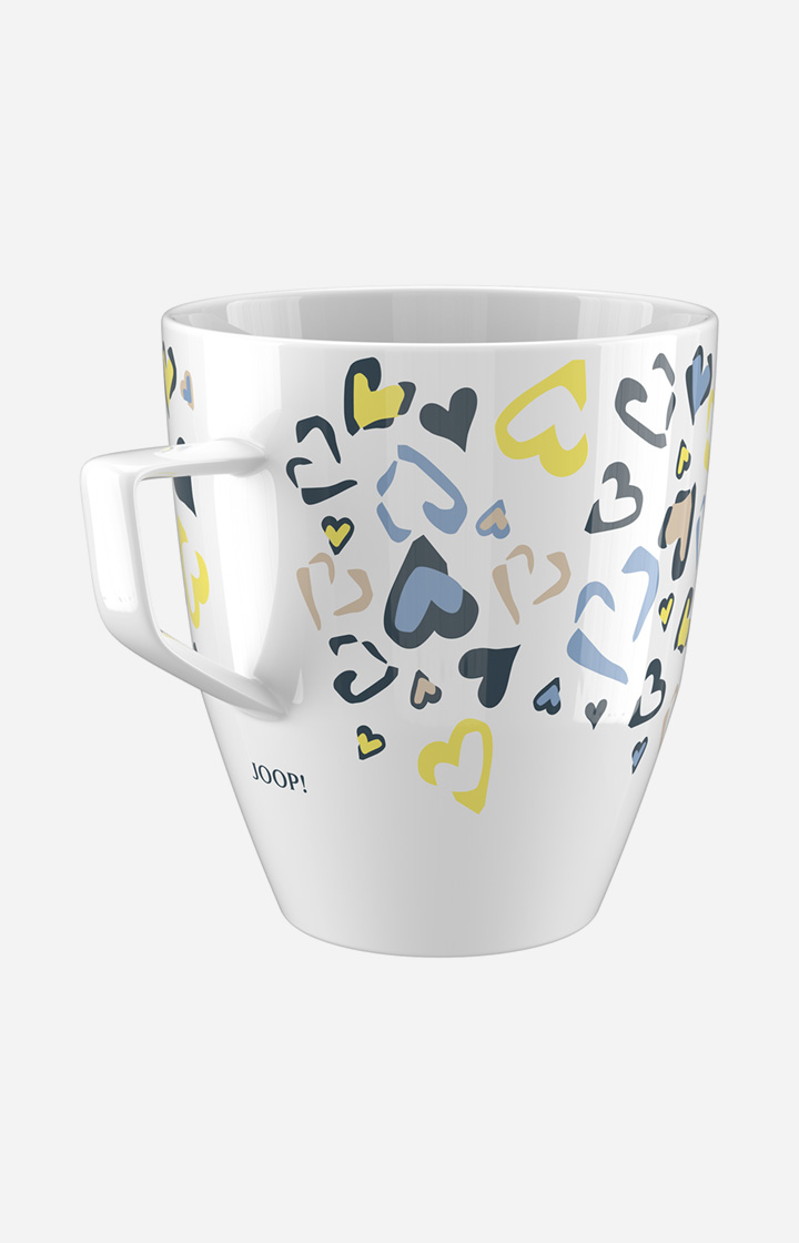 JOOP! DINING GLAMOUR VALENTINES 2022 COLLECTOR’S MUG in Weiß-Multicolour - im JOOP!