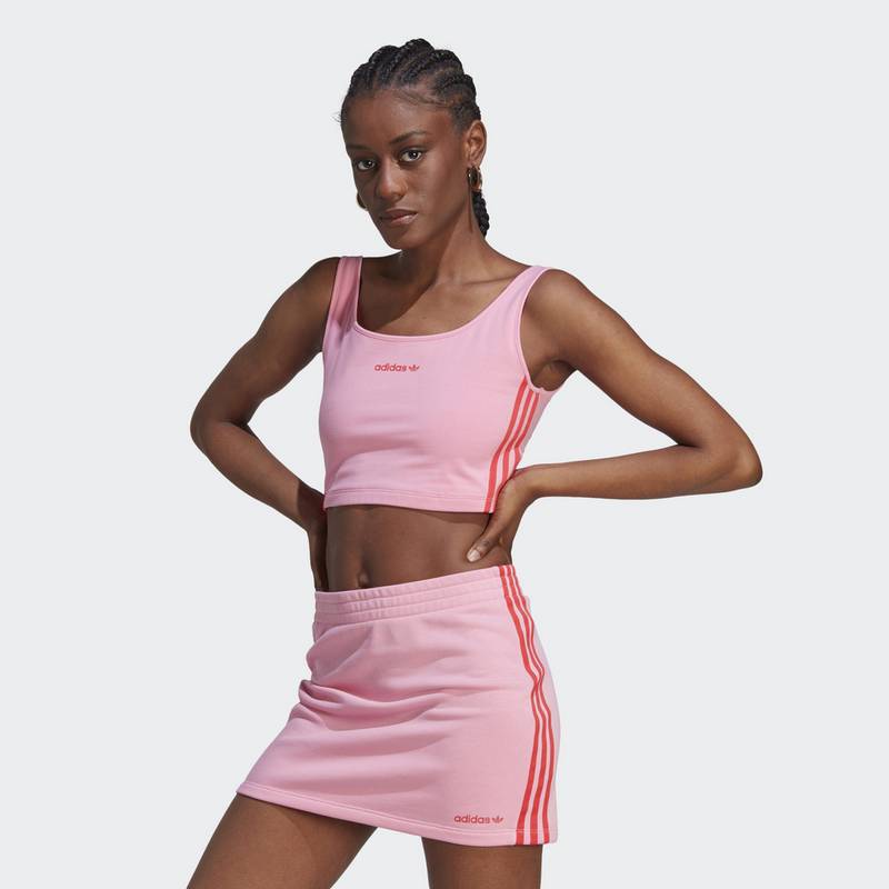 adidas Crop Tanktop Croptop Damen