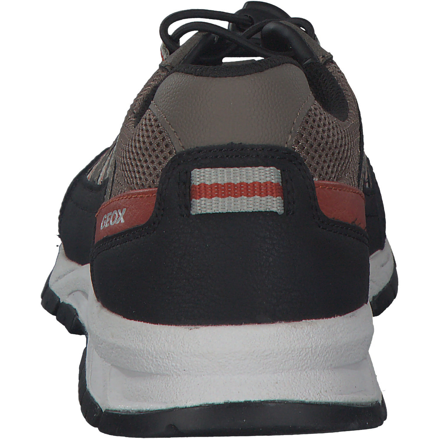 Geox U04A7A, Sneakers Low, Herren, Schwarz