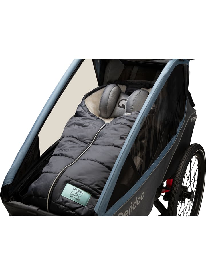 Qeridoo Fußsack in Schwarz/ Weiß günstig kaufen onesize