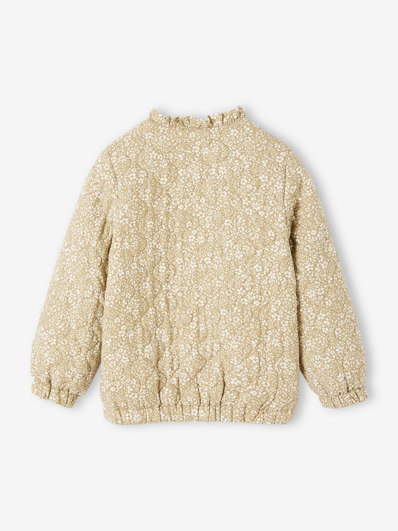 Vertbaudet Mädchen Steppjacke mit Recyclingmaterial - ziegel