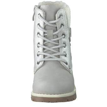 Puccetti Schnür Boots in grau