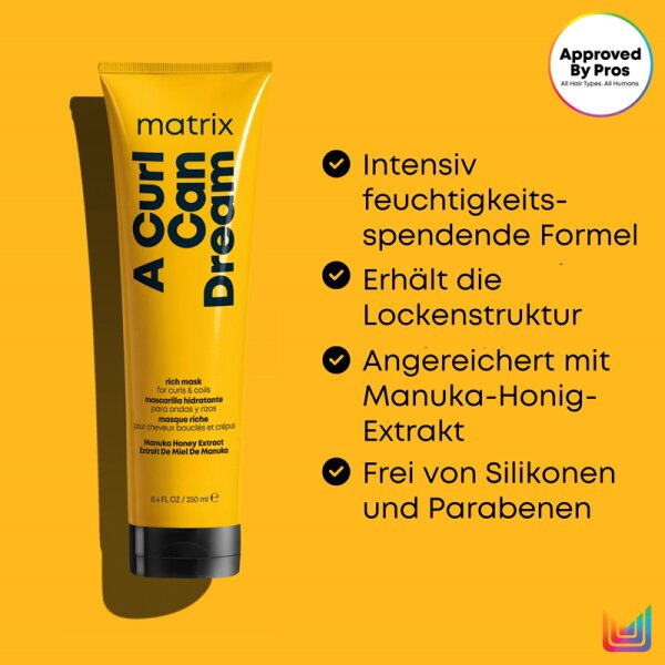 Matrix Total Results A Curl Can Dream Haarmaske
