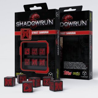 Shadowrun Street Samurai 6W6 Dice Set (6)