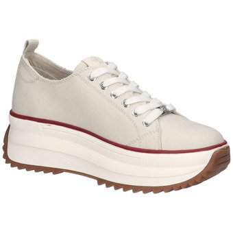 Tom Tailor Plateau Sneaker in weiß