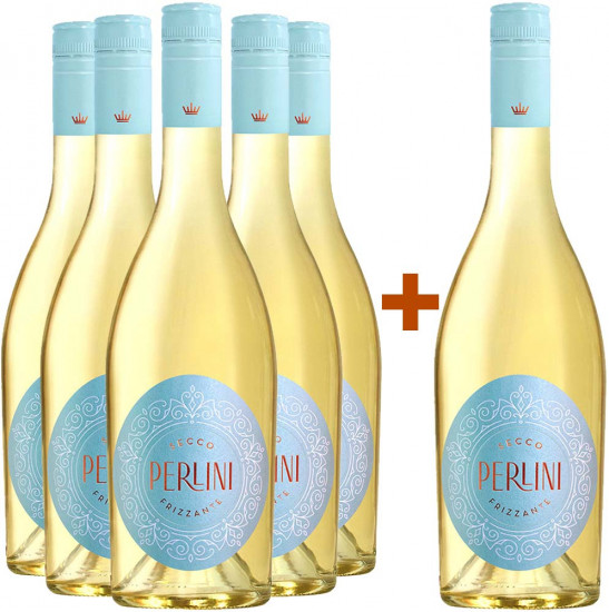 5+1 Paket Perlini Secco Frizzante - Winzer von Baden