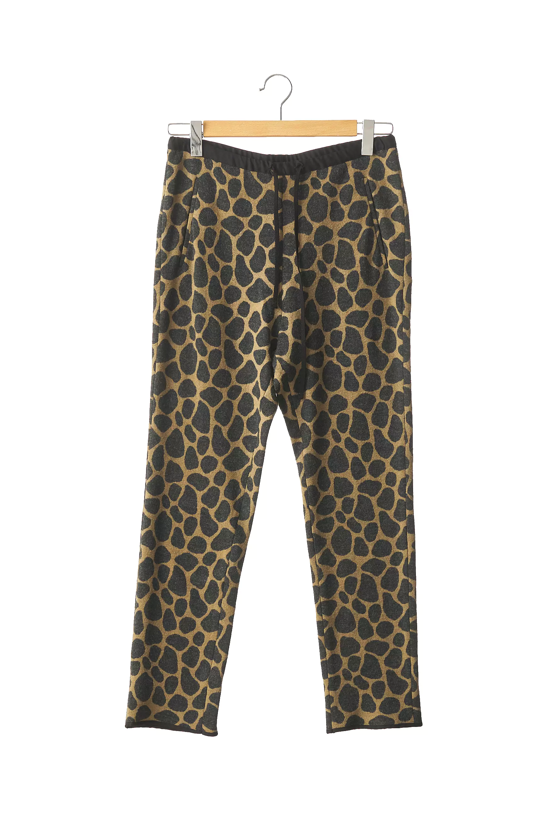 Hache Pantalon7 8 Femme couleur beige