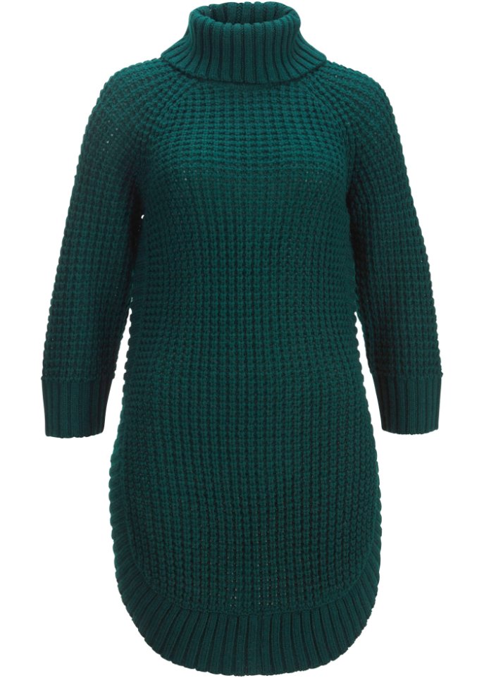 Kuscheliger Rollkragenpullover, 3/4 Arm