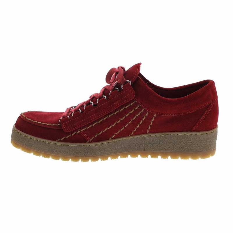 MEPHISTO Komfort Schnürer rot SCARLET