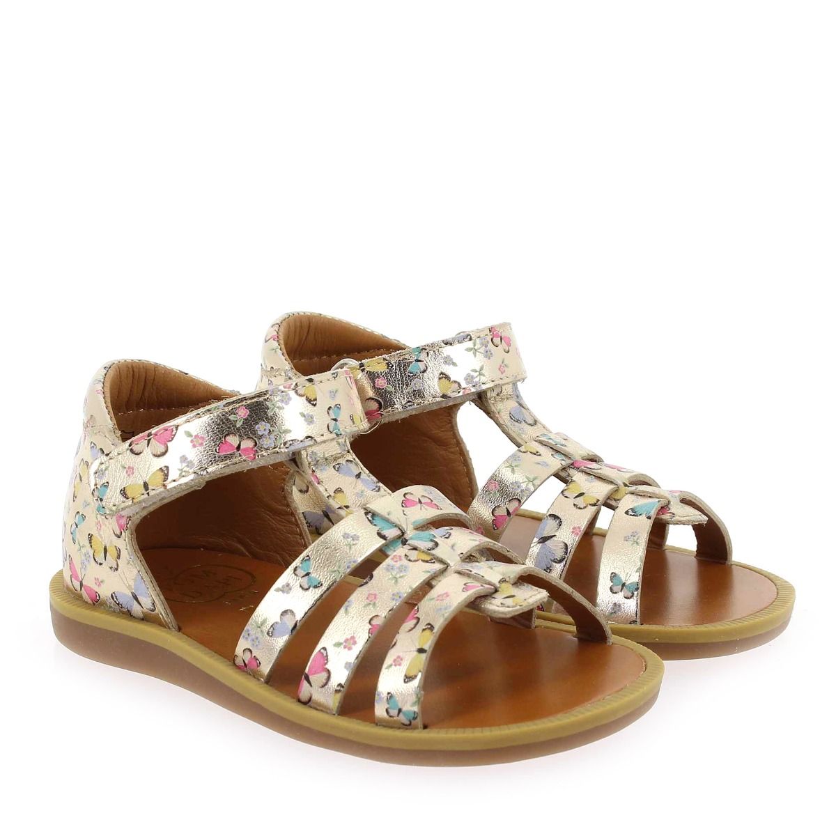 Pom d'api  POPPY STRAP - Doré multi