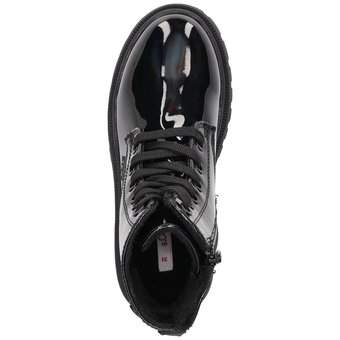 s.Oliver Emmy Schnür Boots in schwarz