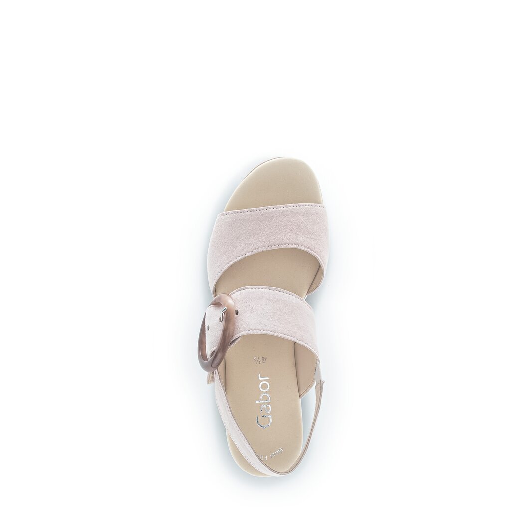 Gabor fashion Keilsandalette beige