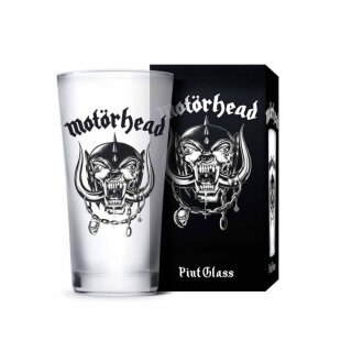 Motörhead Bierglas Logo