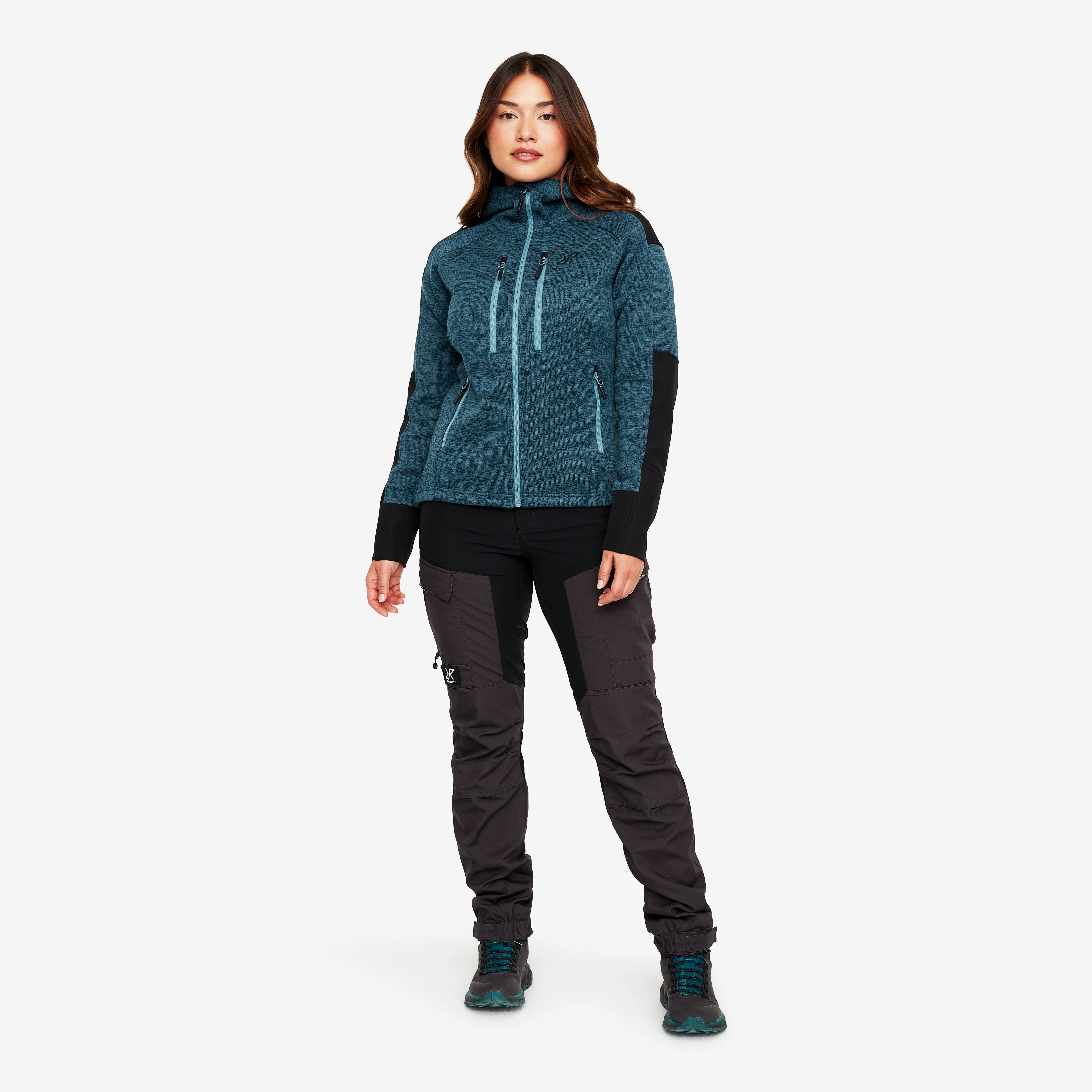 Tornado Hoodie Femme Ocean Teal
