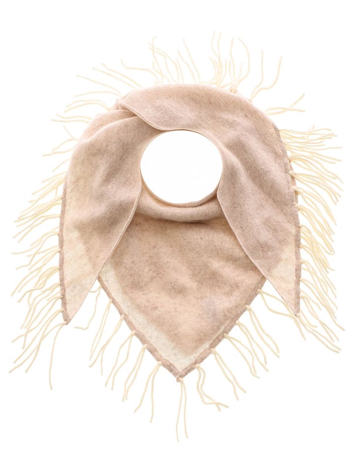 Zwillingsherz Kaschmir-Dreieckstuch in Beige - (L)160 x (B)65 cm günstig kaufen onesize