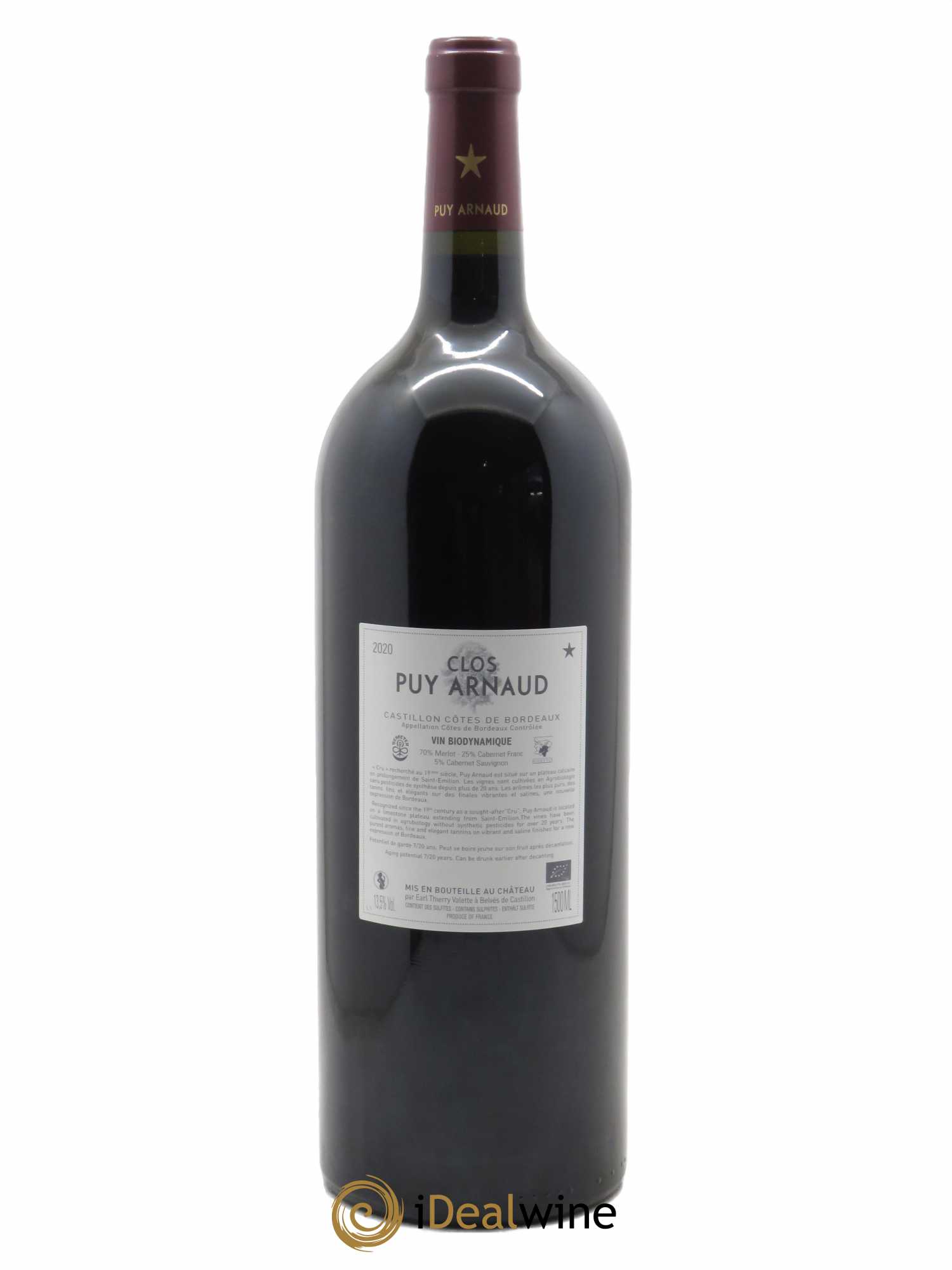 Clos Puy Arnaud  2020 - Lot de 1 Magnum