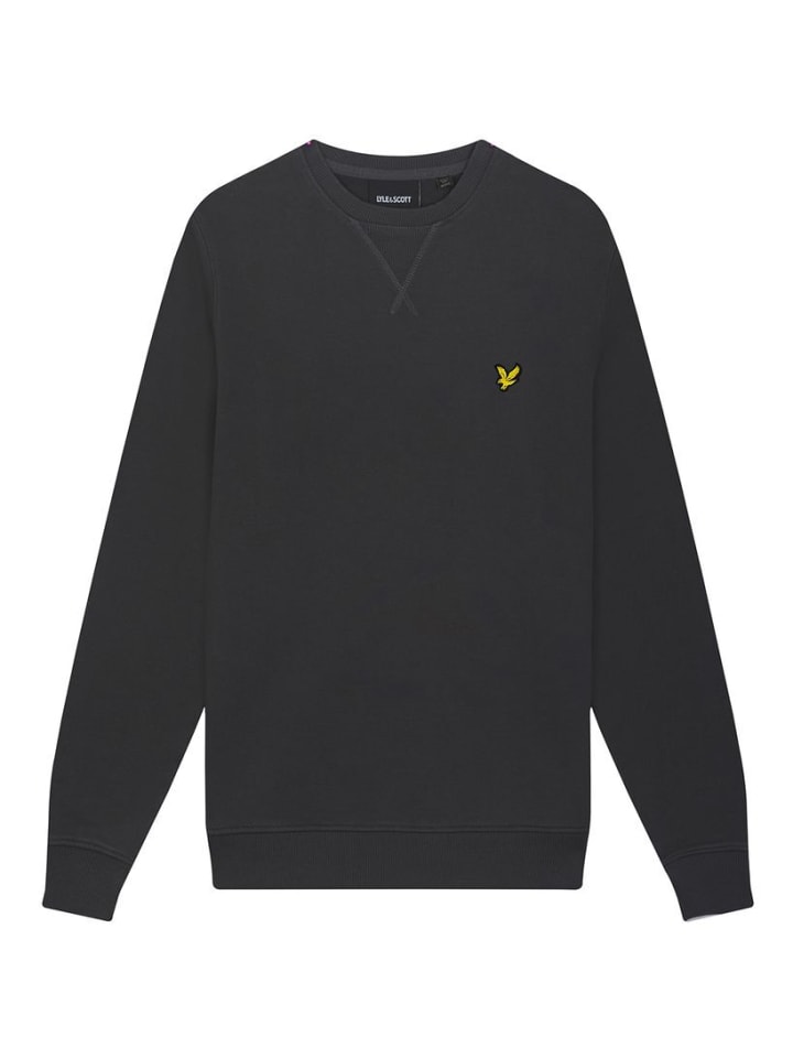 Lyle & Scott Sweatshirt in Anthrazit günstig kaufen