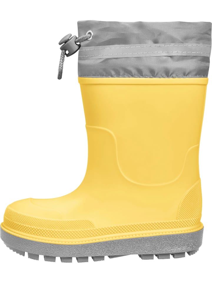 Playshoes Regenstiefel gefüttert in gelb günstig kaufen
