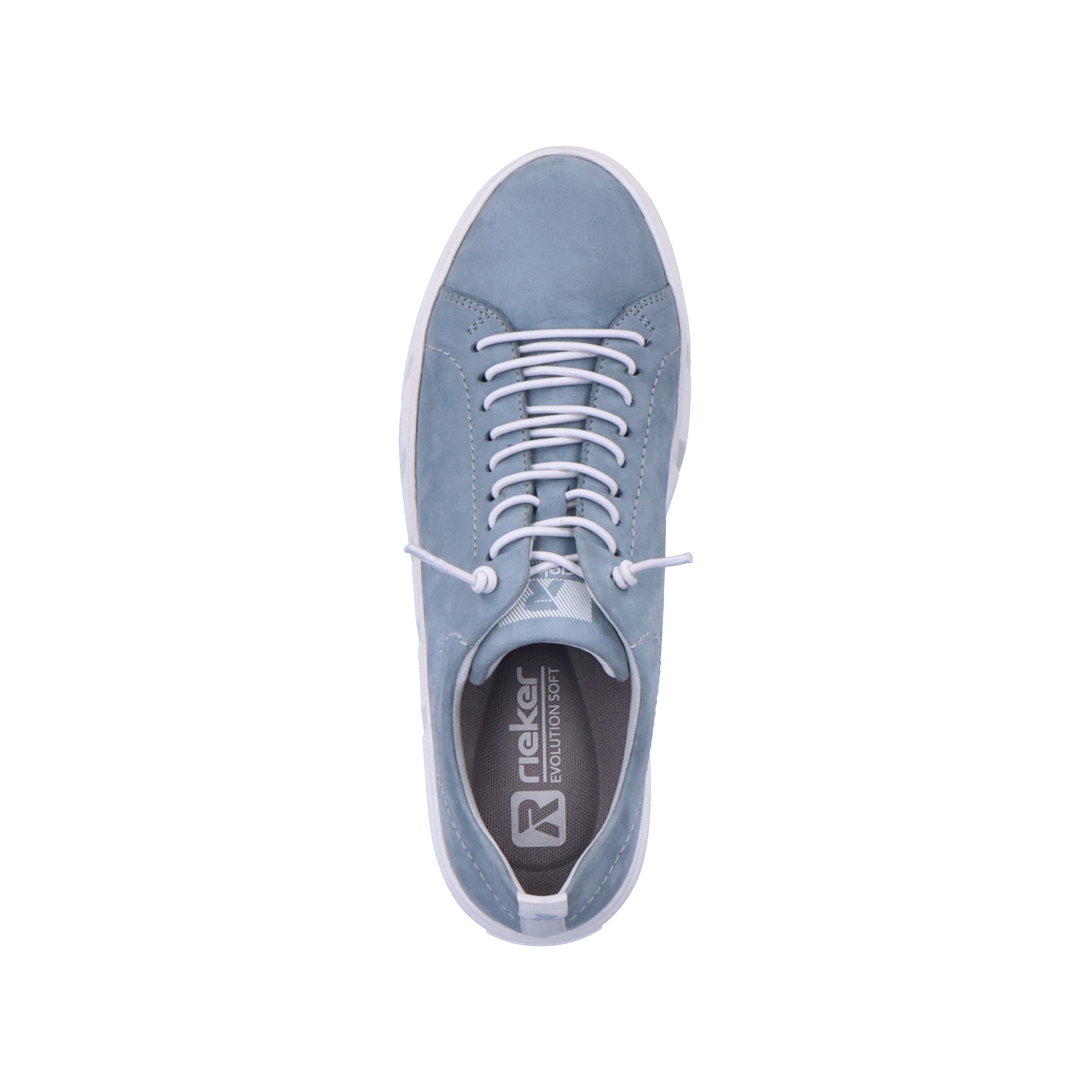 Rieker Damen Sneaker Low light summer blue