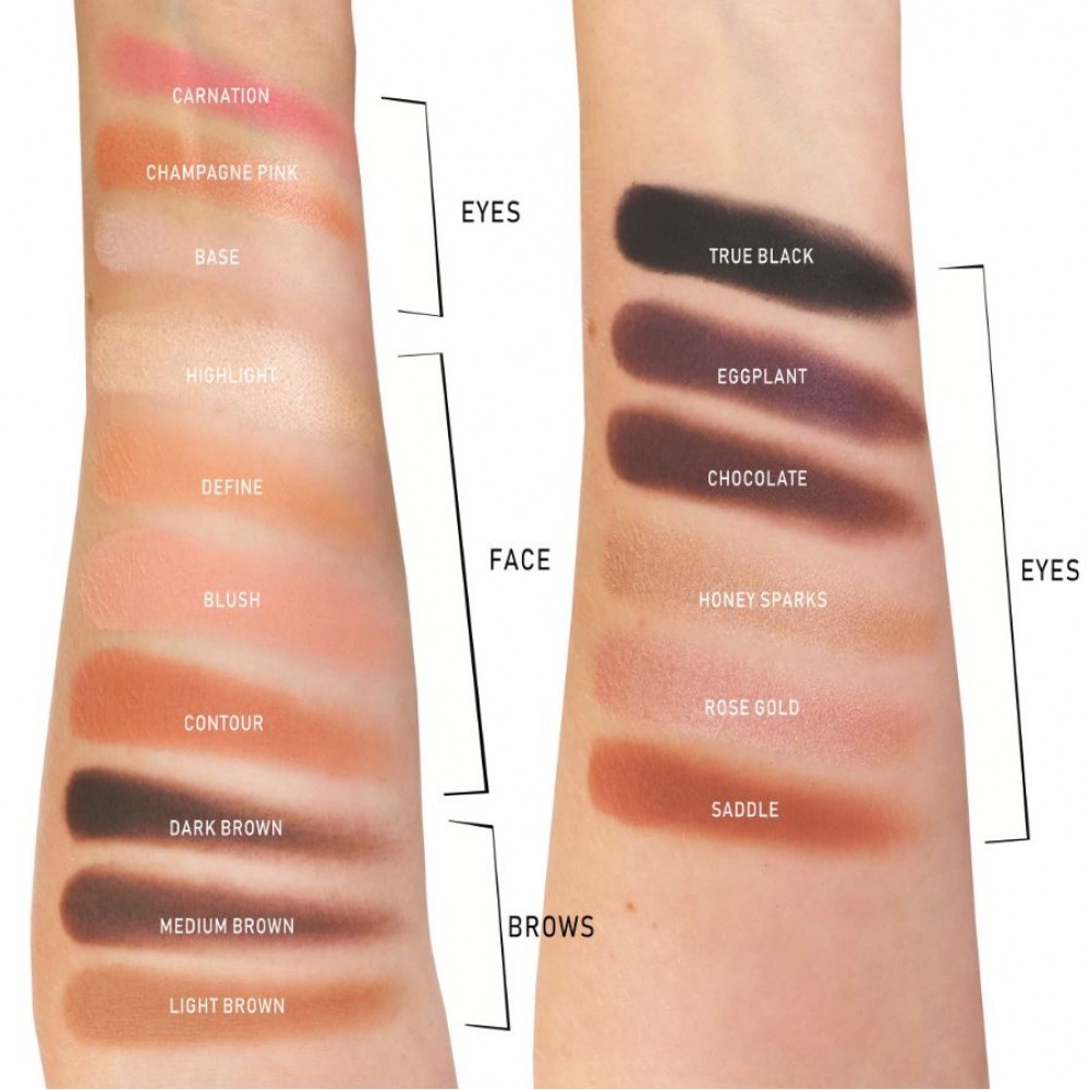 Rude Cosmetics RUDE In Your Face 3-in-1 palete