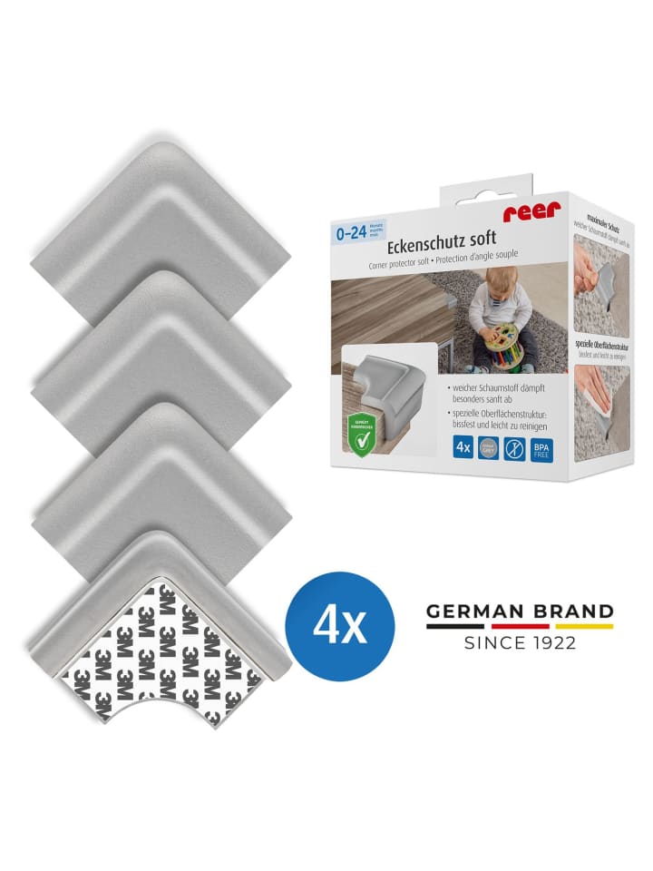 Reer Eckenschutz soft in Grau ab 0 Monate günstig kaufen onesize