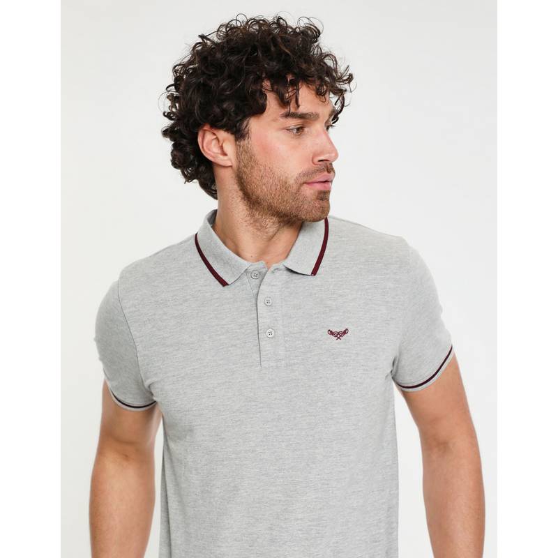 Threadbare THB Polo Brunello Poloshirt Herren
