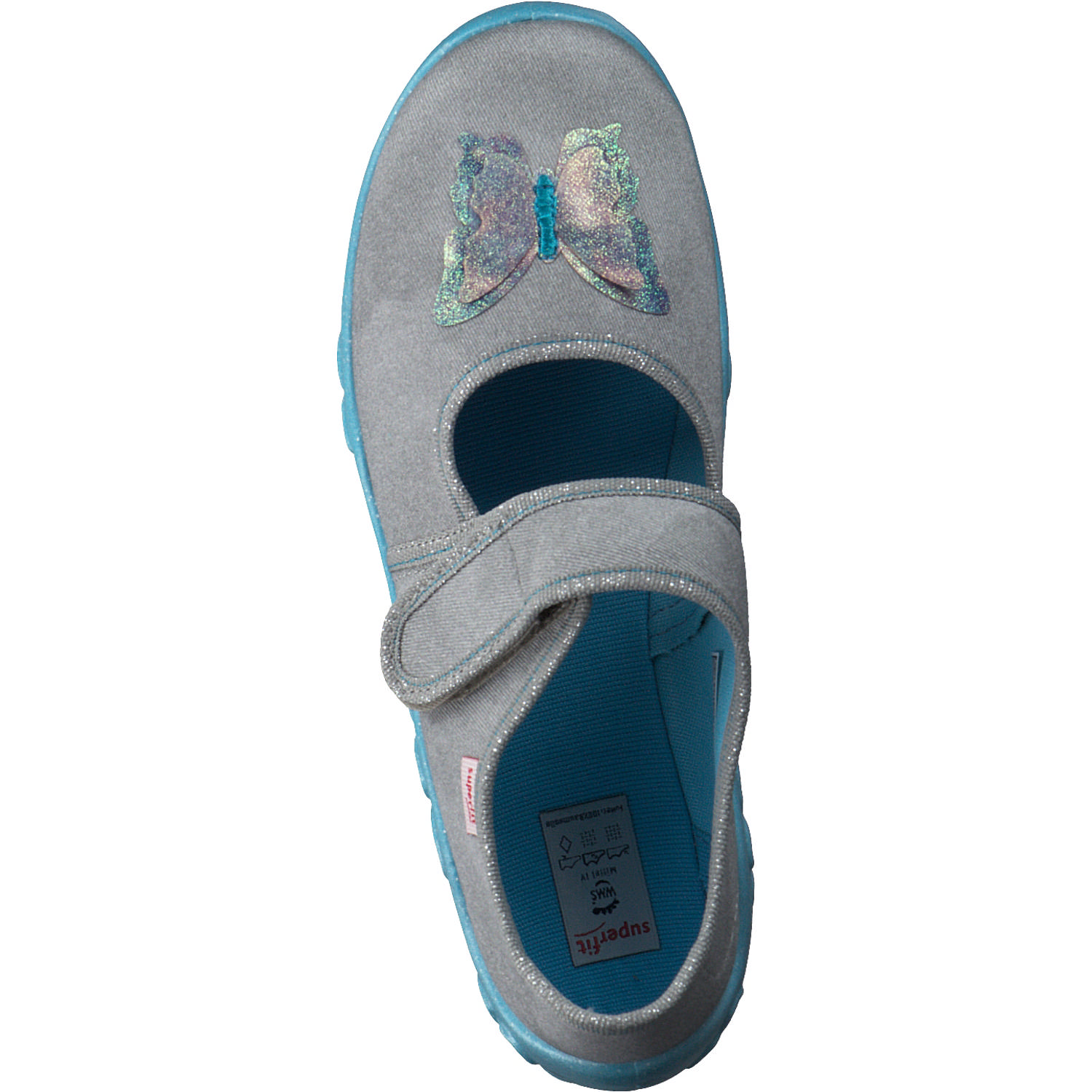 Superfit BONNY 00280, Hausschuhe, Kinder, Grau