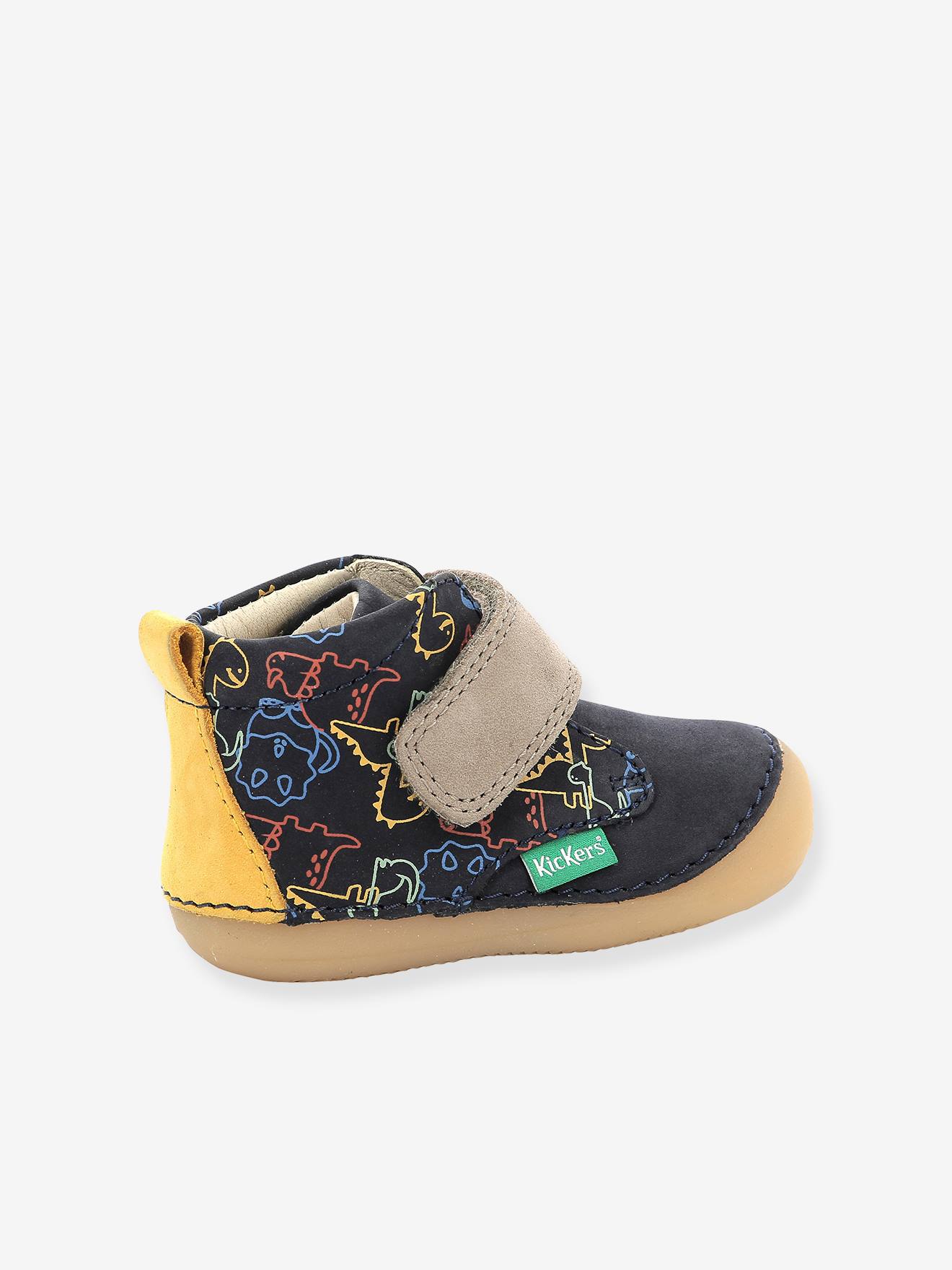 Bottillons cuir bébé garçon Sabio KICKERS® 1ers pas camel