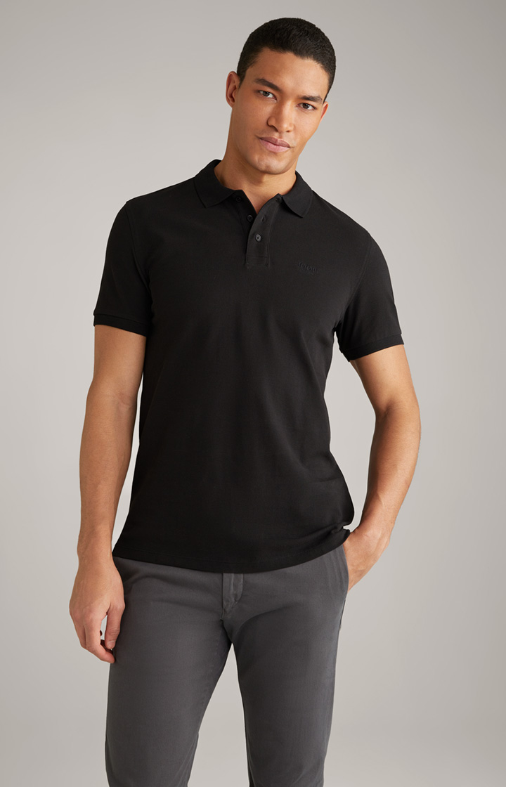 Poloshirt Beeke in Schwarz