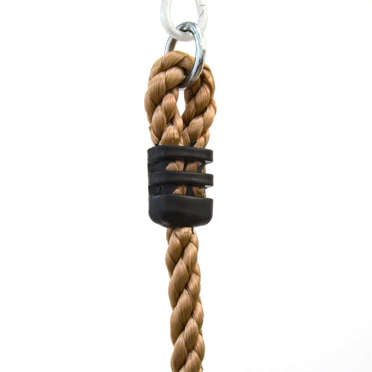 LittleTom Kletterwand Kinder Kletterseil Outdoor Kletter-Tau Knoten-Seil, 195 x 2,5 cm