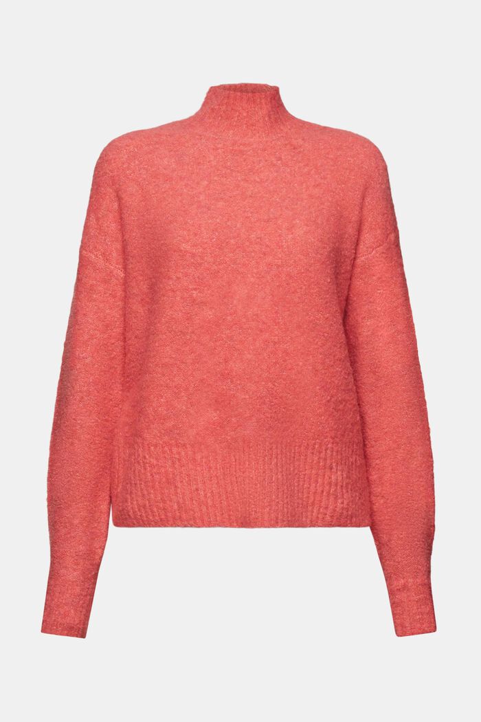 Kuscheliger Pullover mit Stehkragen