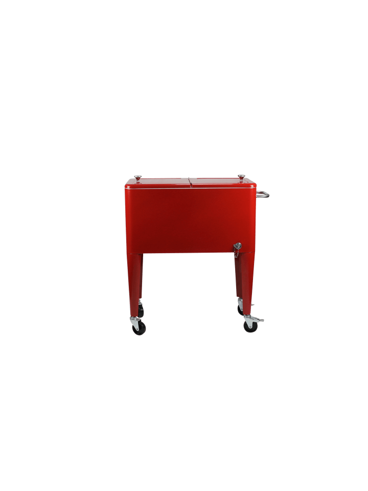 Beachtrekker Kailua Cooler - Kühlbox, Kühlwagen, Getränkekühler, Rot günstig kaufen onesize