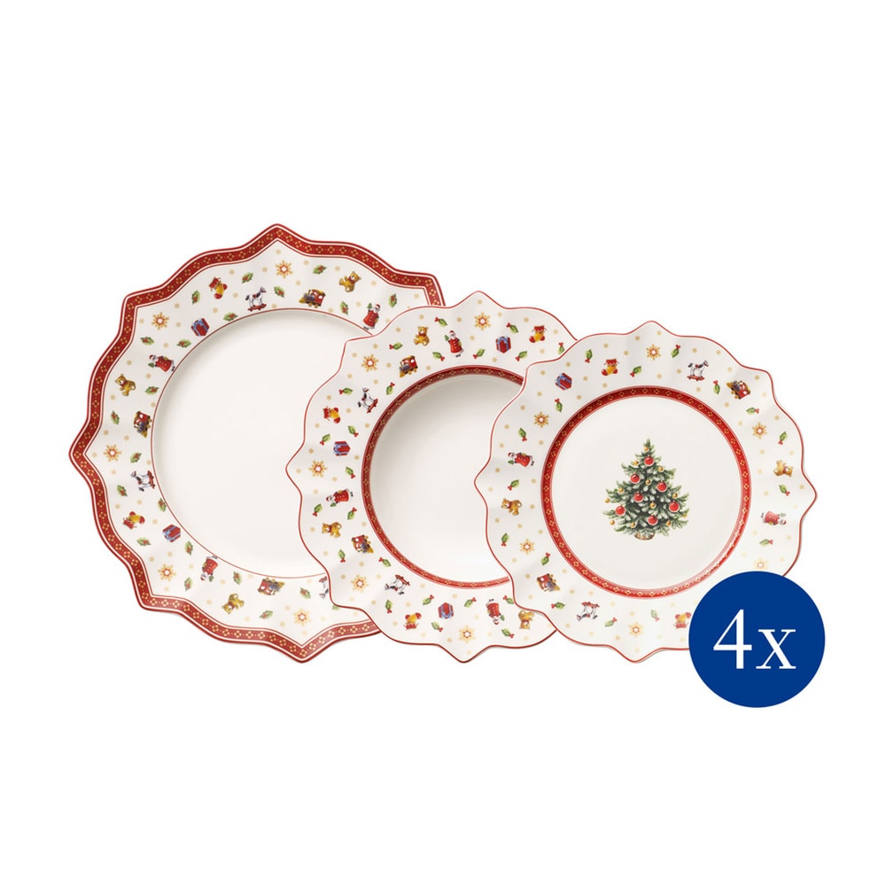 Villeroy & Boch Assiettes, set 12pcs Toy's Delight service de vaisselle