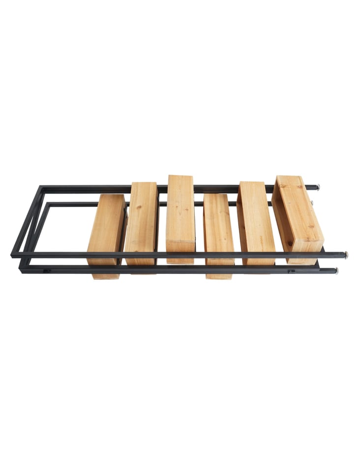 MCW Raumteiler mit Pflanzkasten L32, Gestell schwarz, naturfarben günstig kaufen onesize