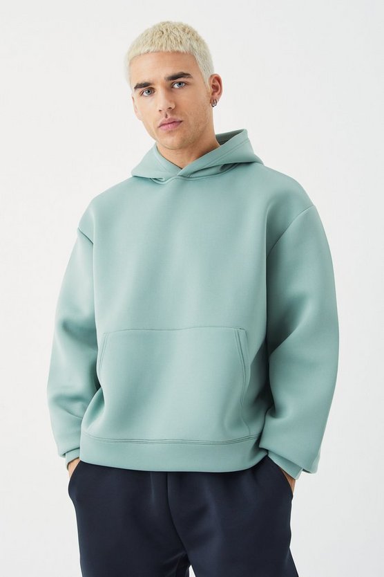 Kastiger Oversize Scuba-Hoodie