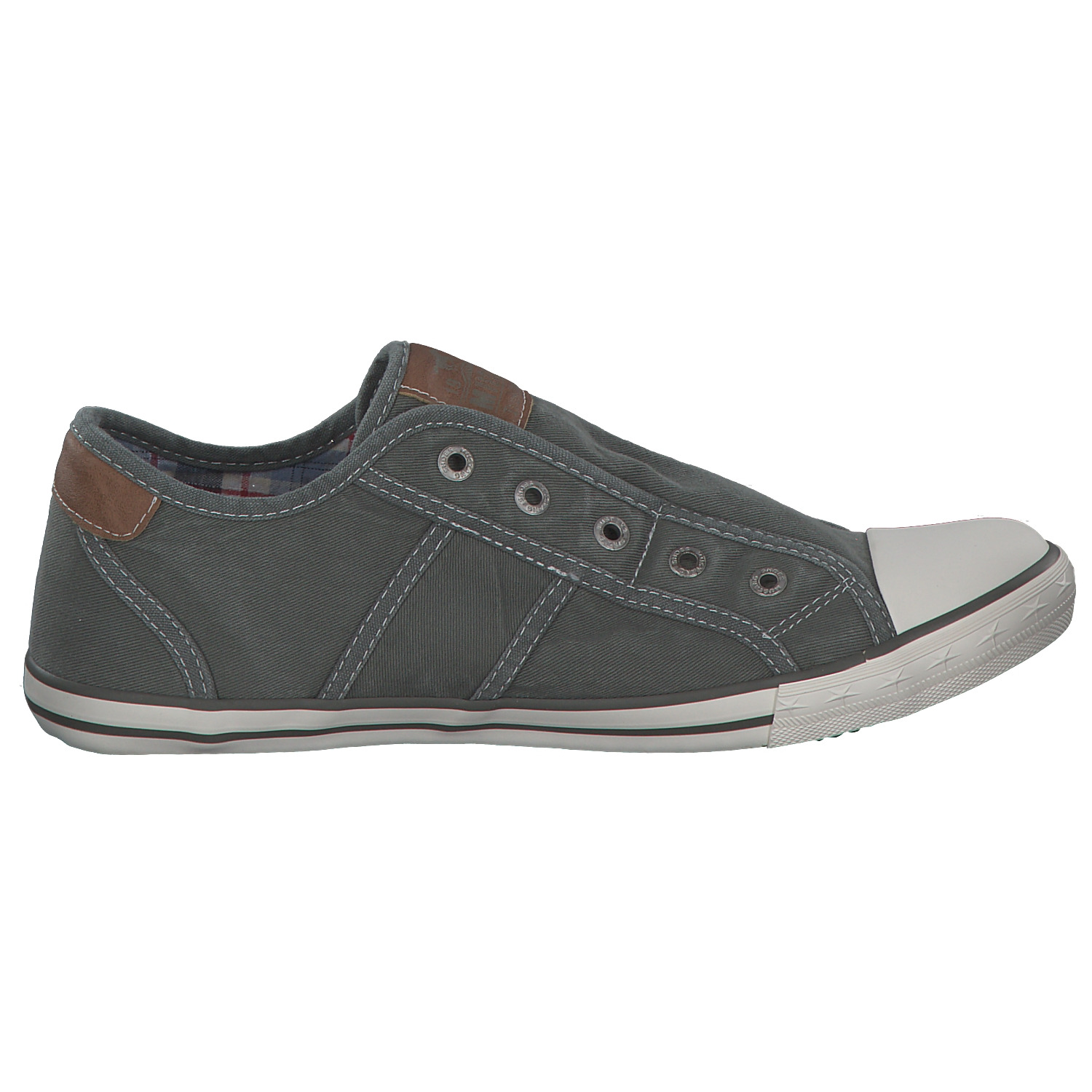 Mustang 1099409, Slipper, Damen, grün/grau