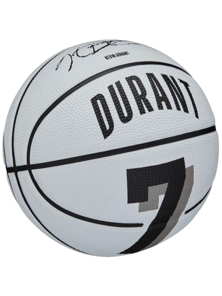 Wilson Wilson NBA Player Icon Kevin Durant Mini Ball in Weiß günstig kaufen 3