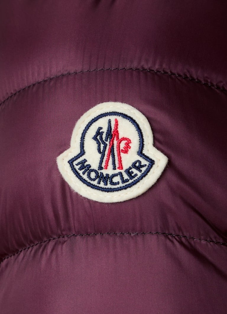 Moncler Lans stepēta jaka ar dūnu pildījumu un kabatām ar atloku