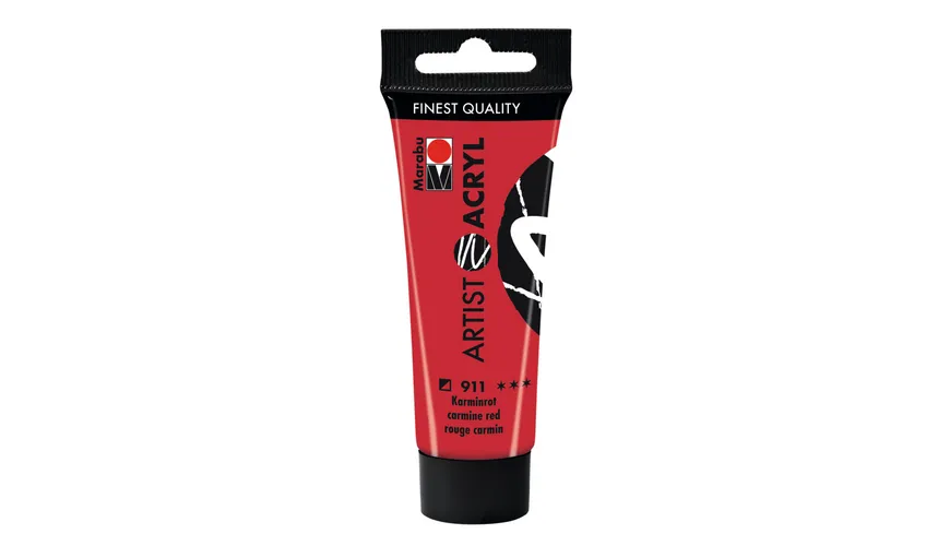 Marabu Artist Acryl, Karminrot 911, 22 ml 22 ml