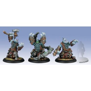 Trollbloods Trollkin Runeshapers Unit (3) (plastic)