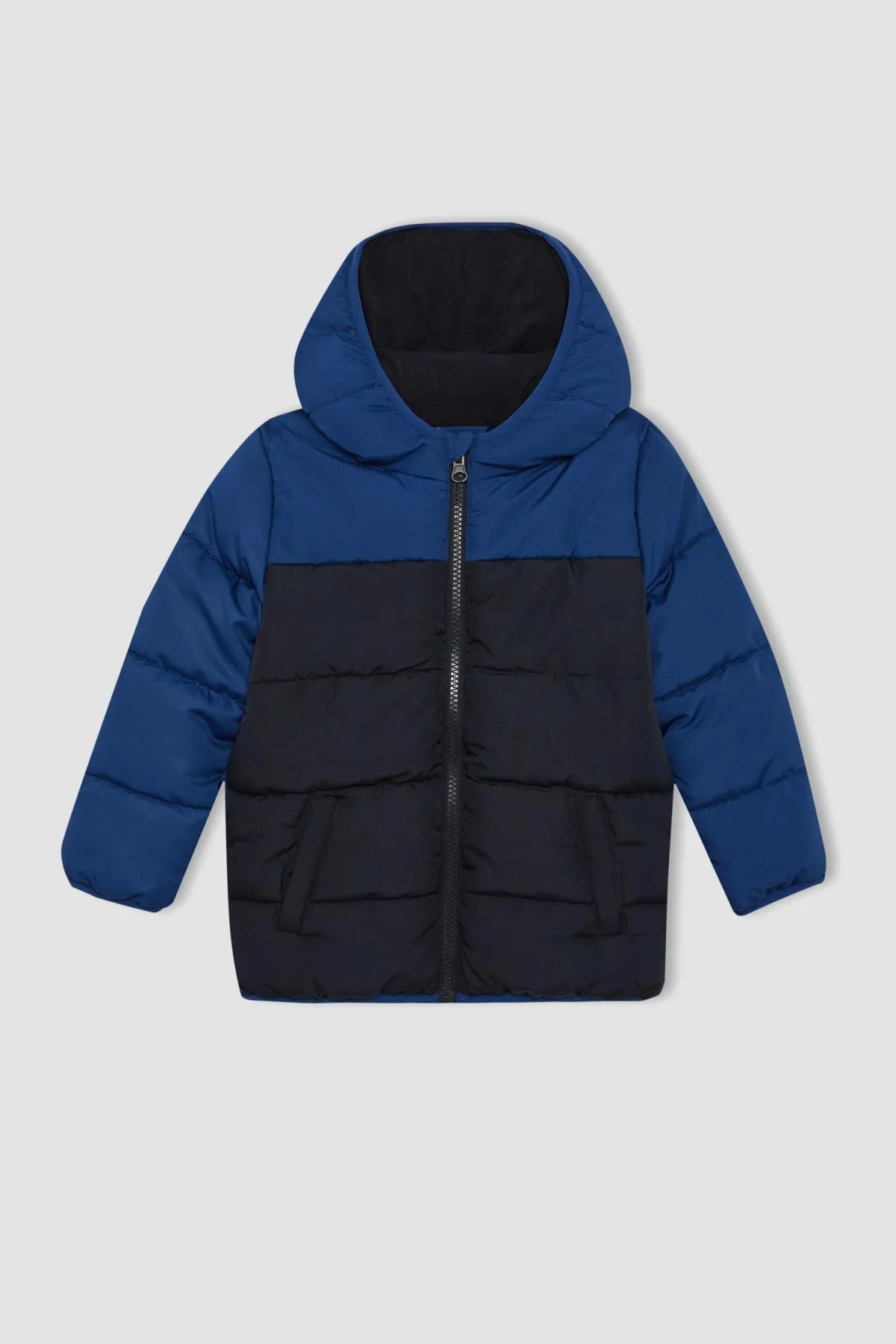 DeFacto  Wasserabweisender, mit Fleece gefütterter Puffermantel für Babys (Jungen).