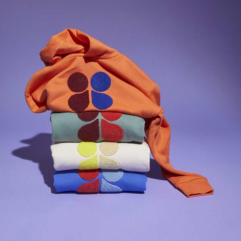 Sweat enfant papillon orange mixte Catimini