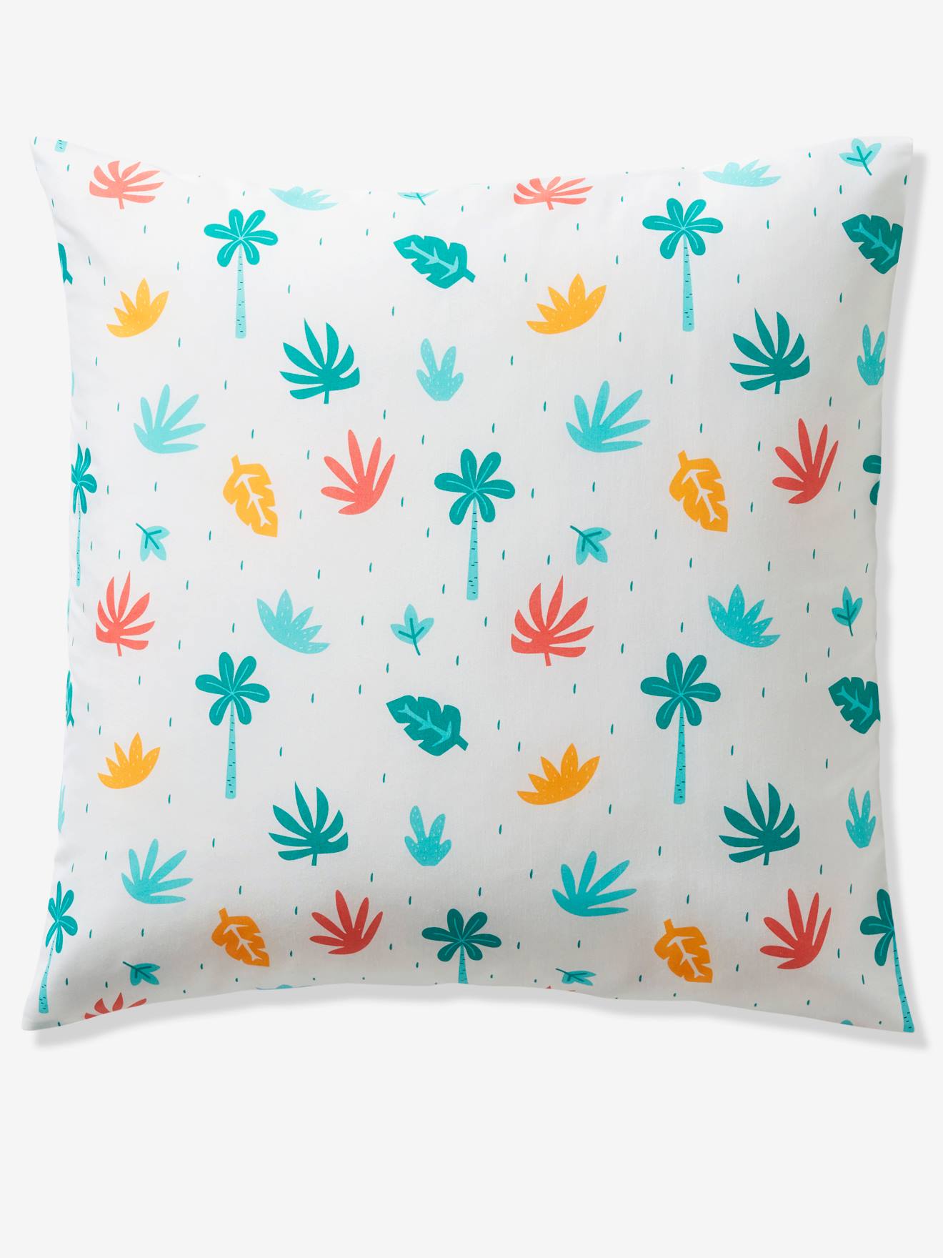 Vertbaudet Kinder Bettwäsche-Set SAVANNENPARTY Oeko Tex - aqua bedruckt