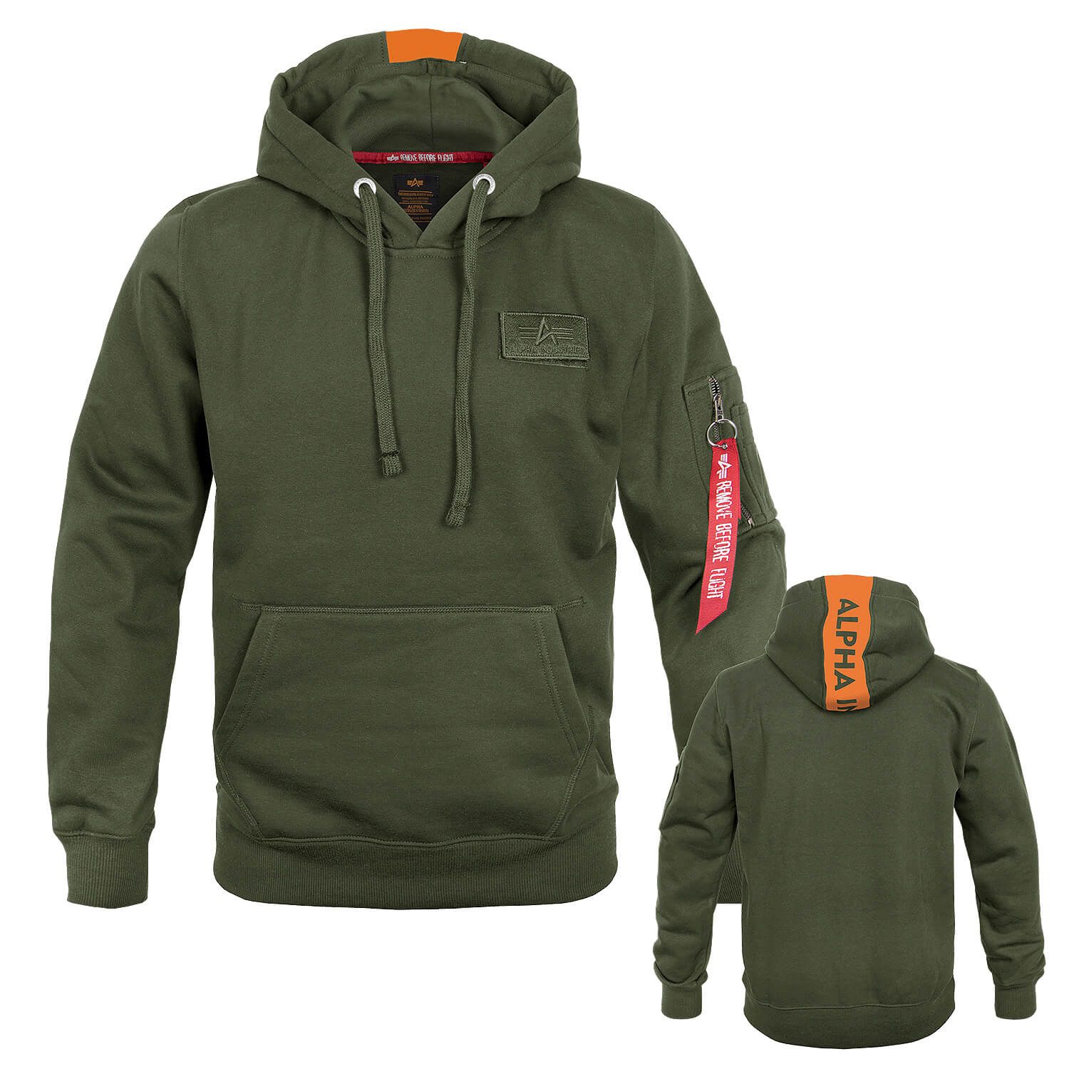 Red Stripe Hoody