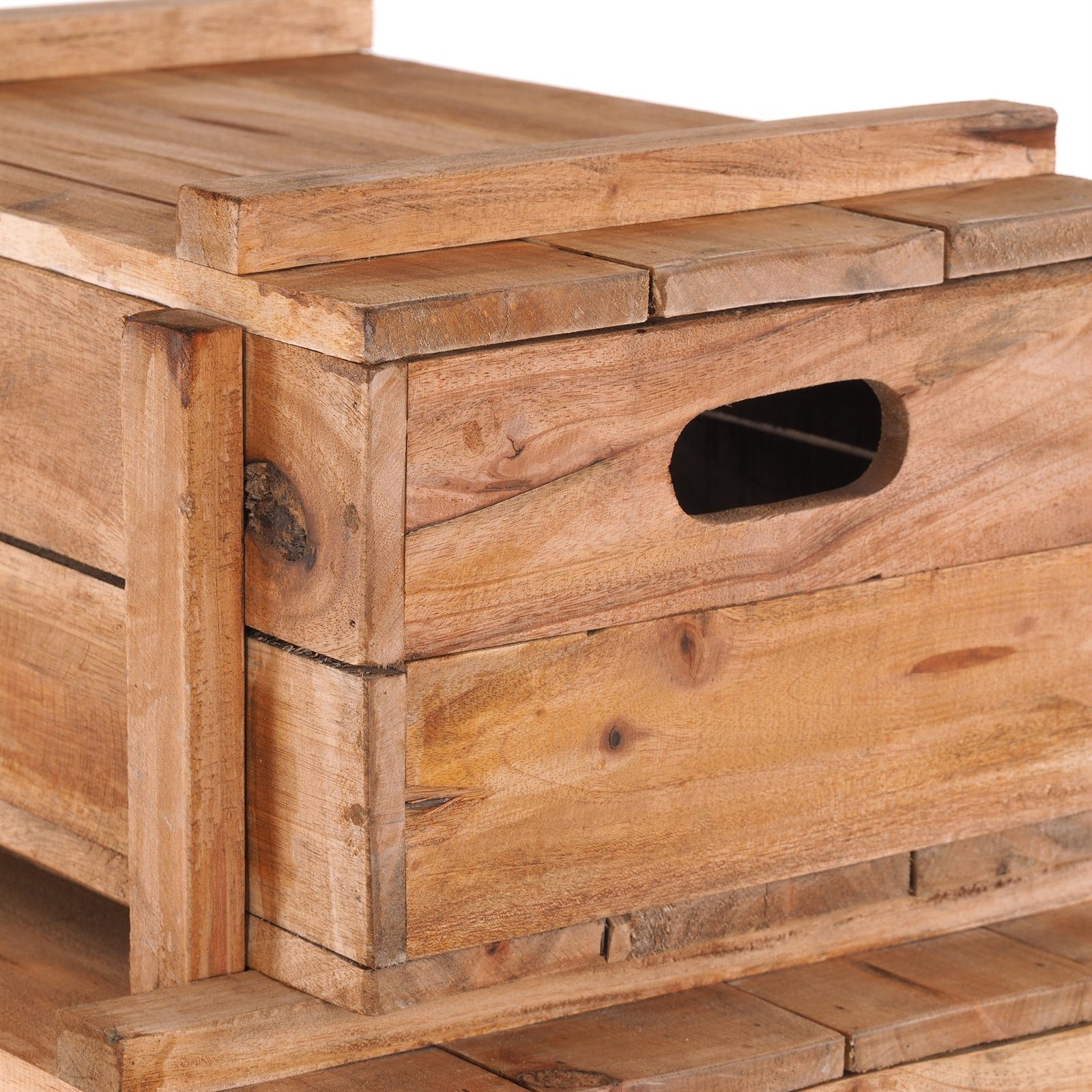 DESIGN DELIGHTS Truhe 3ER TRUHENSET 