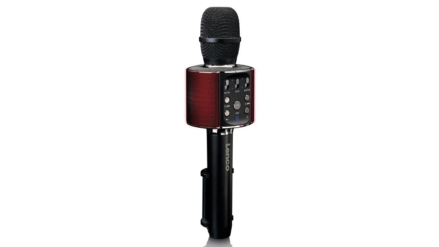 Lenco Karaoke-Mikrofon BMC-090BK - schwarz